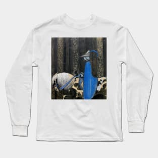 Every Now and Then the Plot Took the Reigns by John Bauer Long Sleeve T-Shirt